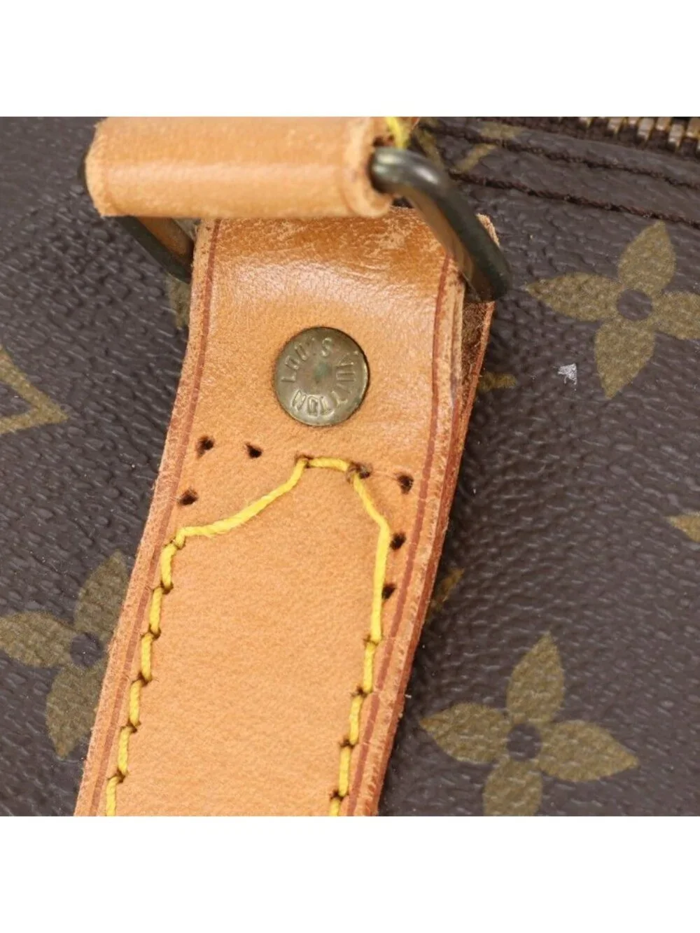 Louis Vuitton Monogram Keepall Bandouliere 60 Leather 2-Way Boston Bag Crossbody